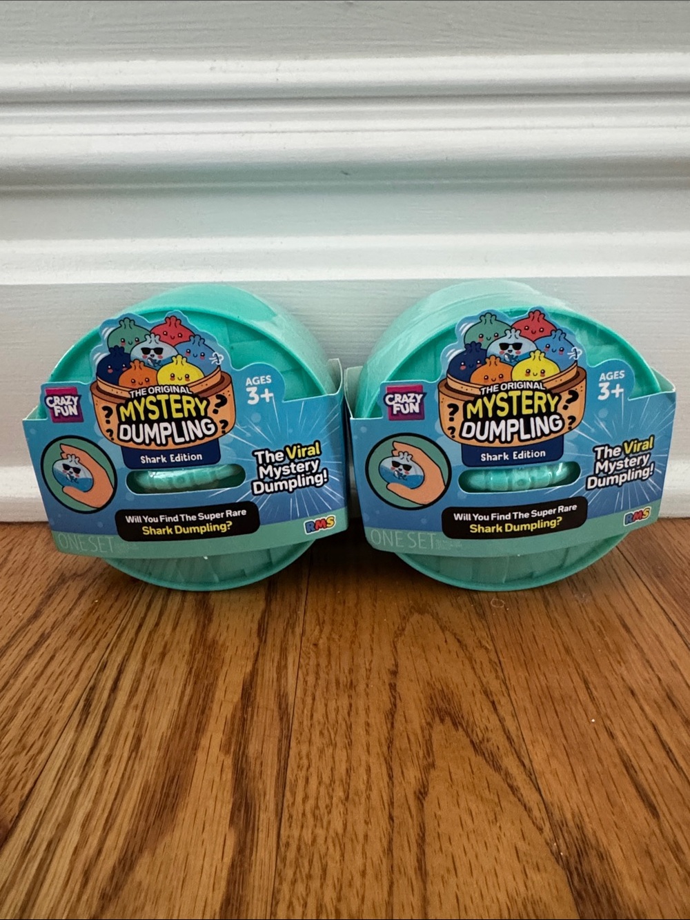 Mystery Dumpling Shark Edition Surprise Toy five below - lot of 2